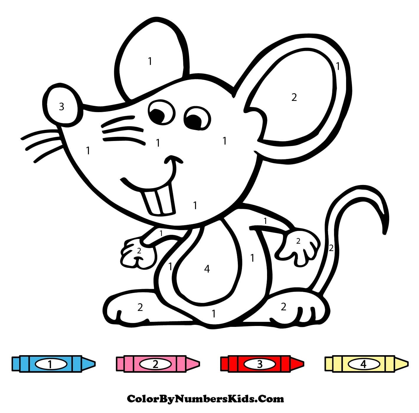 Mouse Color By Number