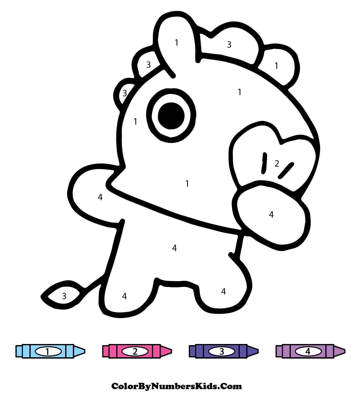 Mang BT21 Color By Number